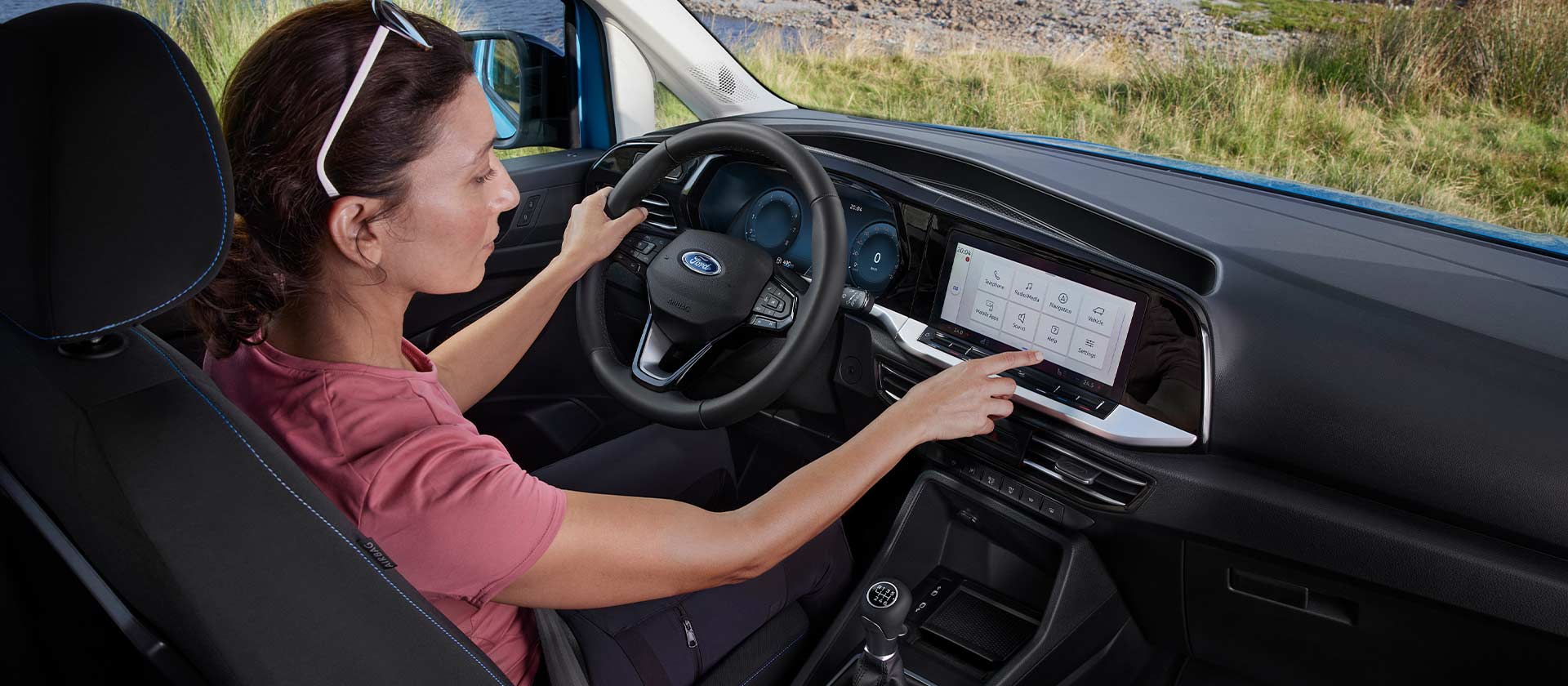 Interface numérique du Ford Tourneo Connect