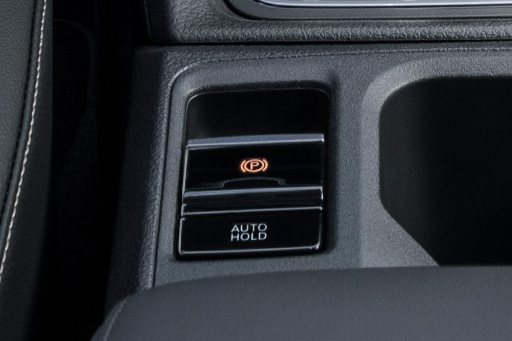 Frein de stationnement électronique du Ford Tourneo Connect.