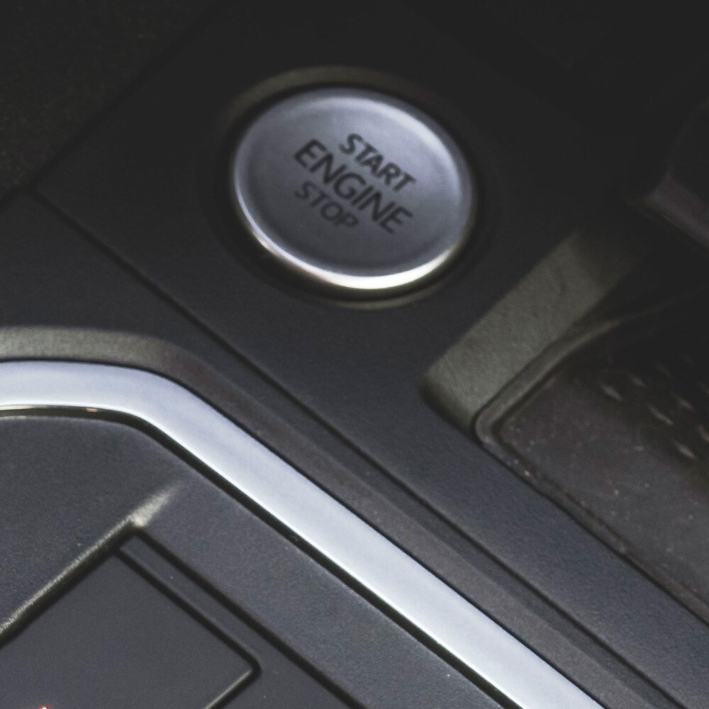 Ford Tourneo Connect avec système Ford Keyfree sur le tableau de bord.