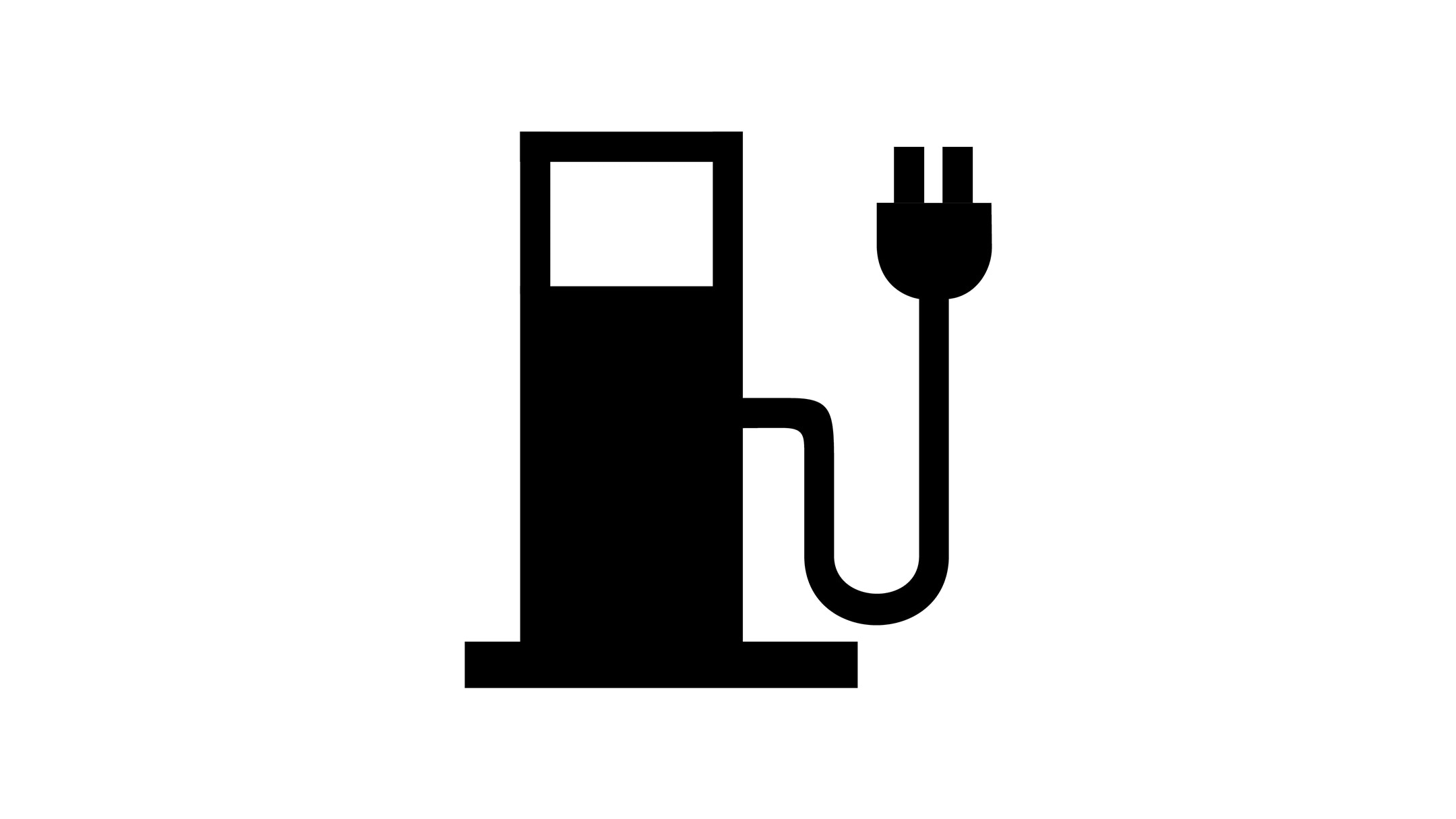 Electric charging icon