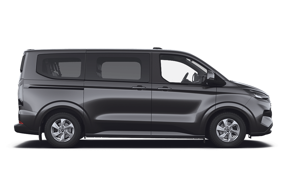 Profil latéral d'un Ford Tourneo Custom