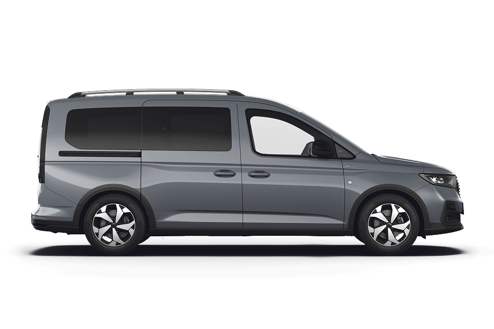 Profil latéral d'un Ford Tourneo Connect