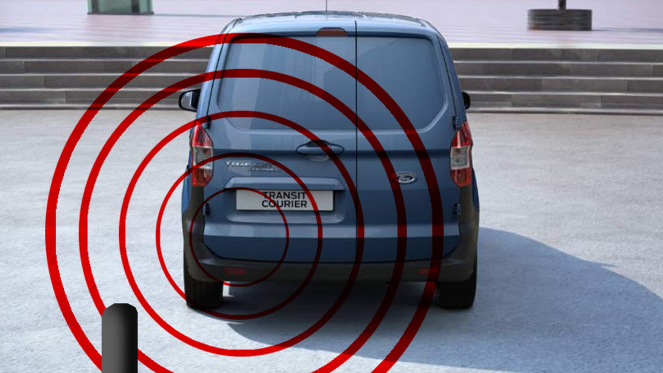 Ford Transit Courier parking distance sensors