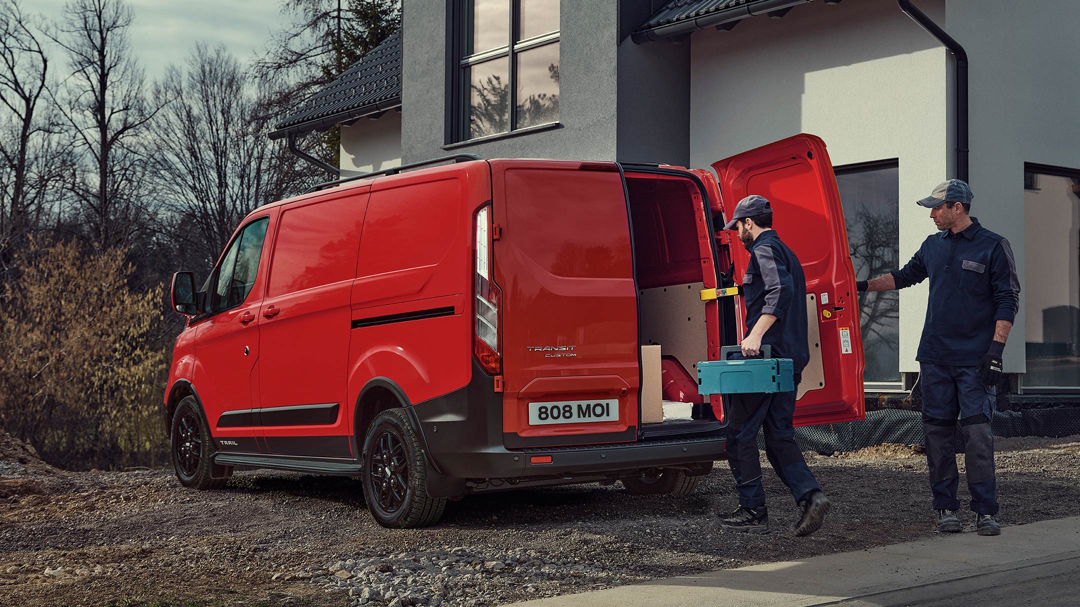 Ford Transit Custom Trail rear loadspace