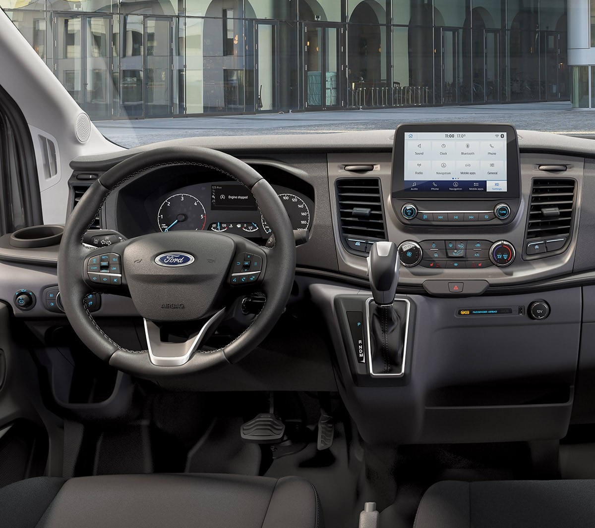 All New Ford Transit Chassis Cab interior view