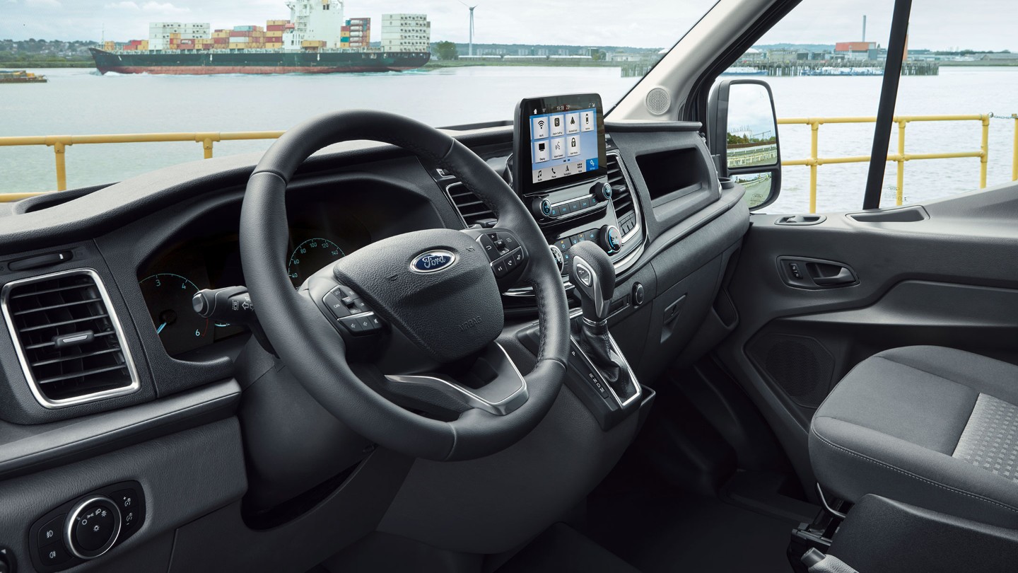 New Ford Transit Van interior cabin