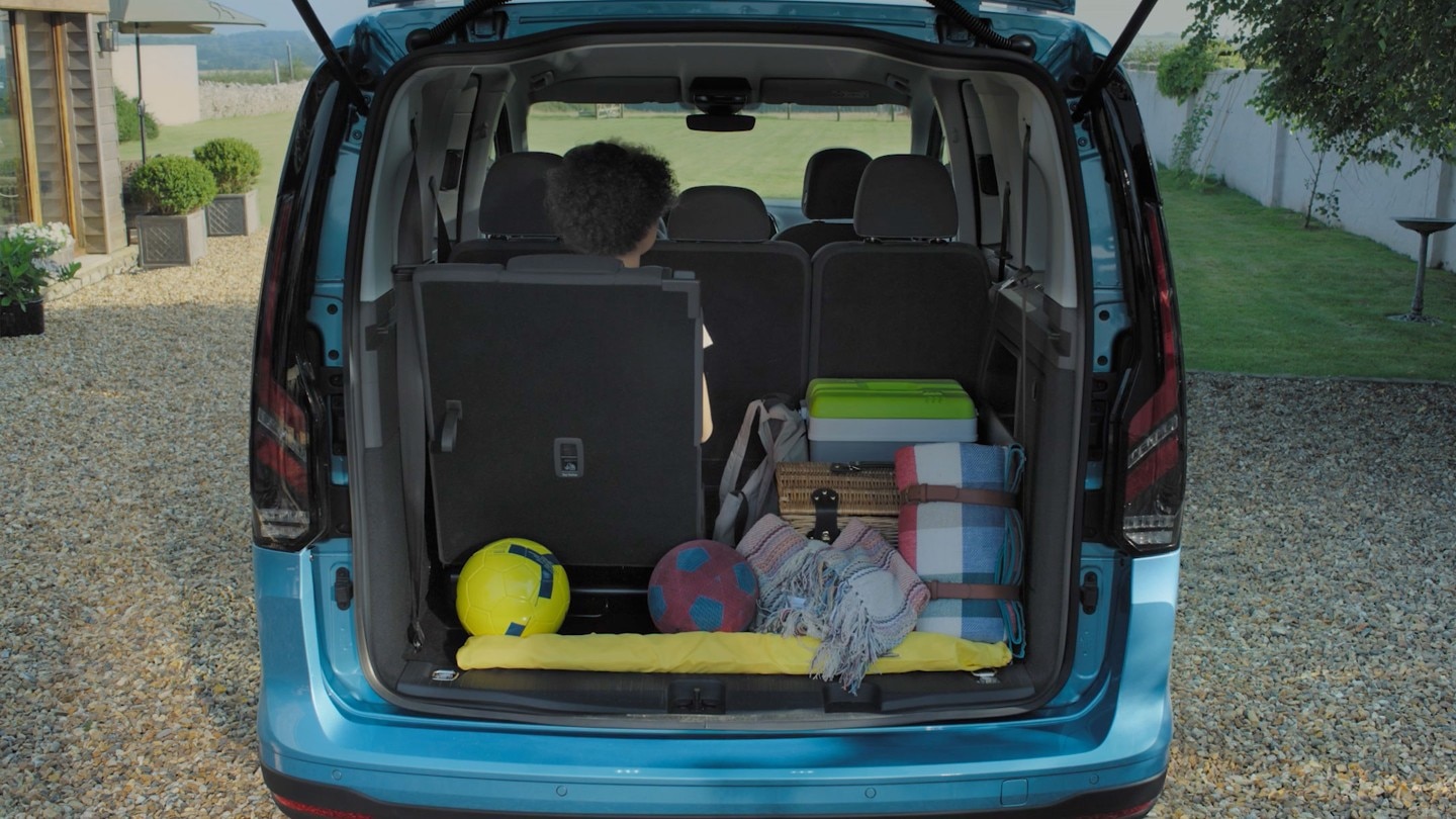 Ford Tourneo Connect showing flexible seating