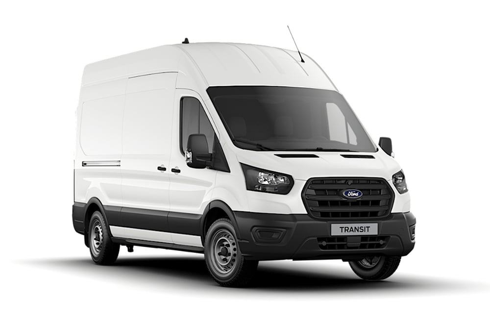 Fourgon Ford Transit blanc – série Trend.