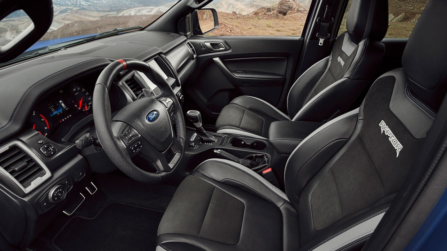 New Ford Ranger Raptor seats