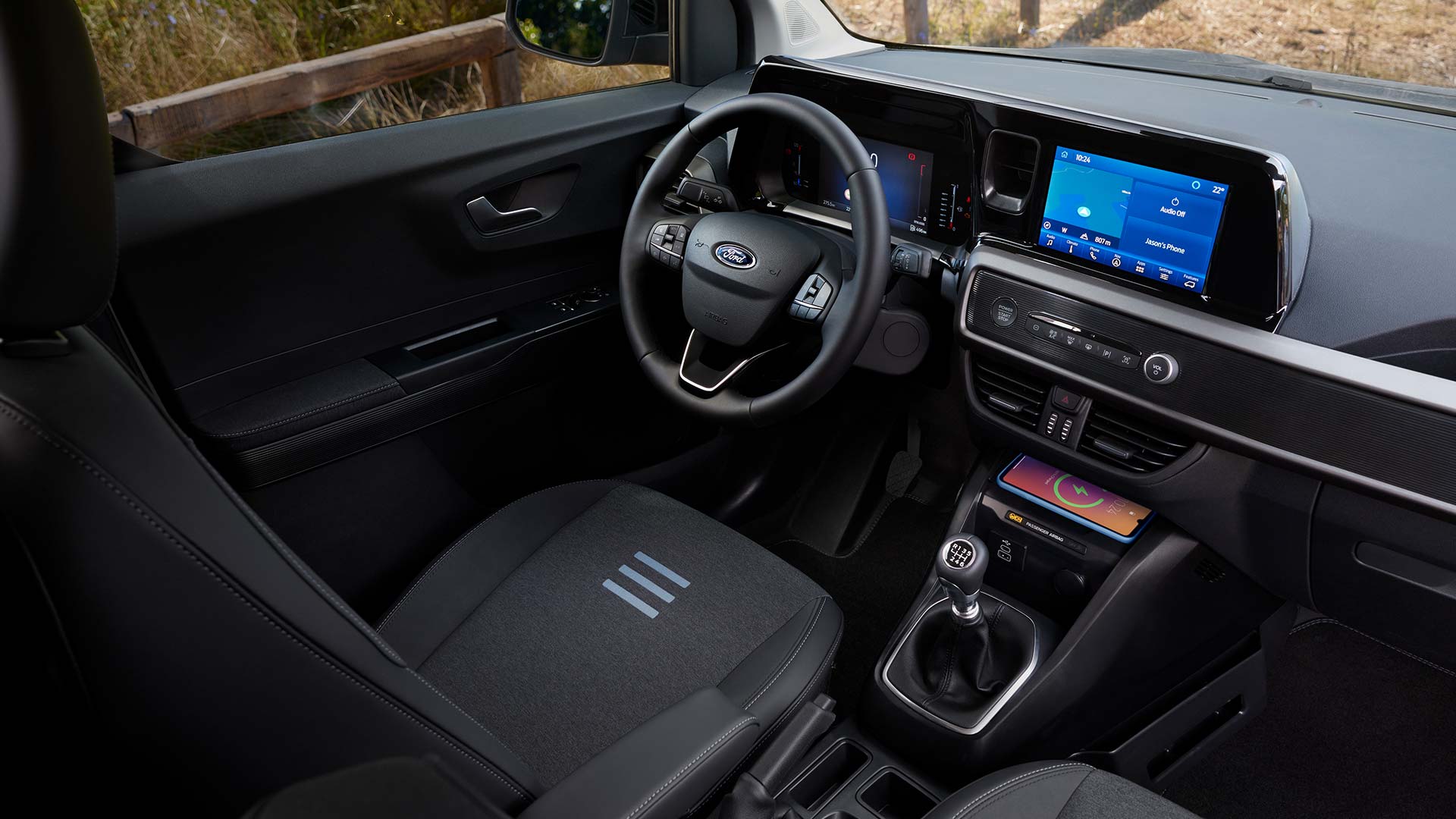 New Ford Transit Courier driver’s seat interior