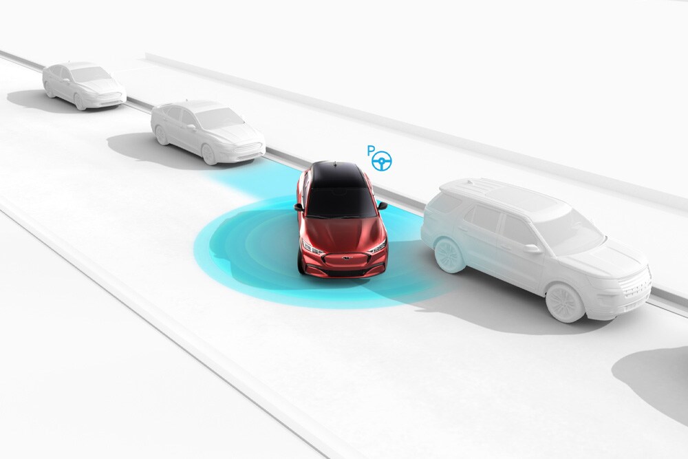 Explication du schéma de commande d'assistance à la conduite Ford