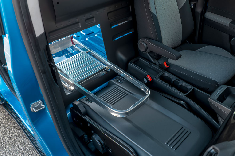 Cloison de chargement arrière Ford E-Transit Courier