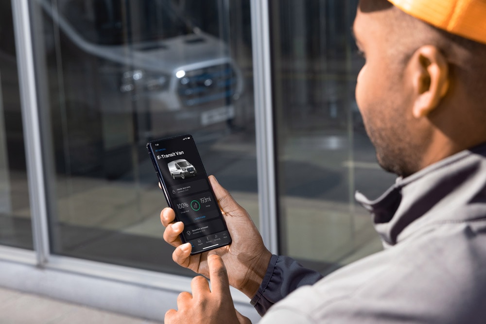Application FordPass Pro sur mobile