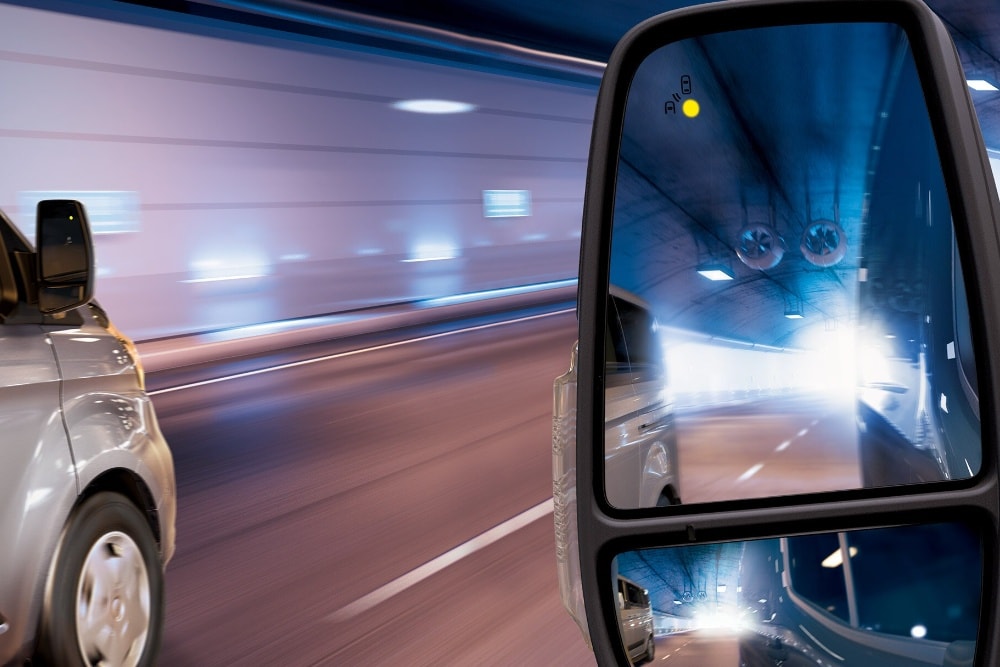 Rétroviseur arrière pour fourgonnette Ford Transit neuve